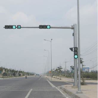 Cột đèn tín hiệu giao thông - Thiết Bị Chiếu Sáng Phan Nguyễn - Công Ty TNHH Điện Và Cơ Khí Phan Nguyễn